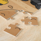 Véhicules de construction Enfants Puzzle (Côté)