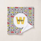 Véhicules d'urgence personnalisés Transport (Gant de toilette)