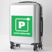 Véhicules électriques Uniquement autocollant de pa (Sur valise)