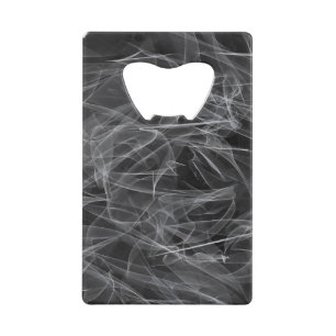 Veil als een röntgenafbeelding kredietkaart flessenopener