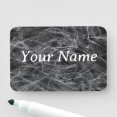 Veil als een röntgenafbeelding naamplaatje (In situ)