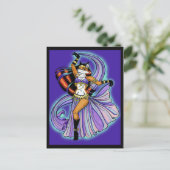 Veil Dancer Briefkaart (Staand voorkant)