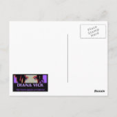 Veil Dancer Briefkaart (Achterkant)