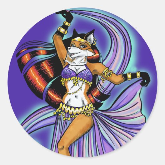Veil Dancer Sticker (Voorkant)