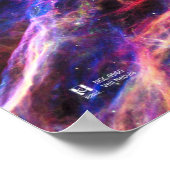 Veil Nebula. NGC 6960 - Affiche (Coin)
