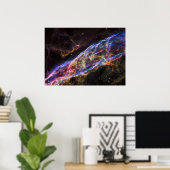 Veil Nebula. NGC 6960 - Affiche (Bureau à domicile)