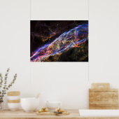 Veil Nebula. NGC 6960 - Affiche (Cuisine)