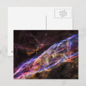 Veil Nebula Supernova Remnant Briefkaart (Voorkant / Achterkant)