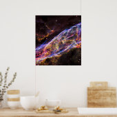 Veil Nebula Supernova Remnant Poster (Keuken)