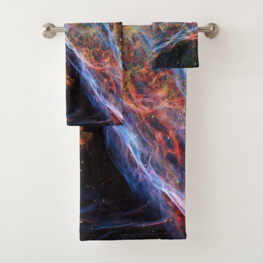 Veil Nebula Supernova Remnants Hubble Telescope Bad Handdoek (Insitu)