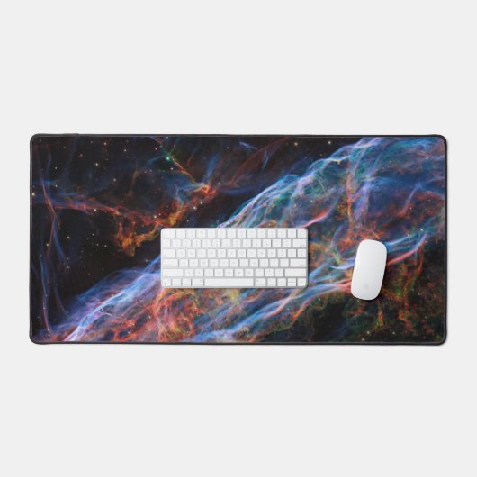 Veil Nebula Supernova Remnants Hubble Telescope Bureaumat (Keyboard & Muis)
