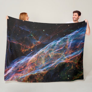 Veil Nebula Supernova Remnants Hubble Telescope Fleece Deken