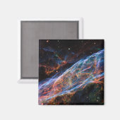 Veil Nebula Supernova Remnants Hubble Telescope Magneet (Voorkant / Achterkant)