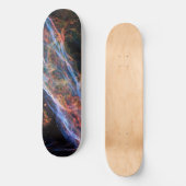 Veil Nebula Supernova Remnants Hubble Telescope Skateboard (Voorkant)