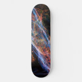 Veil Nebula Supernova Remnants Hubble Telescope Skateboard (Voorkant)