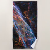 Veil Nebula Supernova Remnants Hubble Telescope Strandlaken (Voorkant)