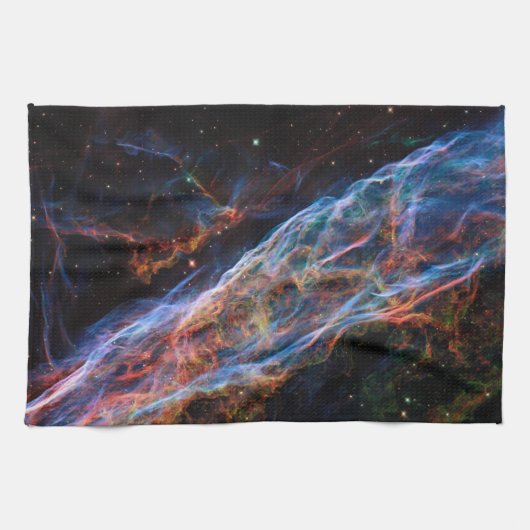 Veil Nebula Supernova Remnants Hubble Telescope Theedoek (Horizontaal)