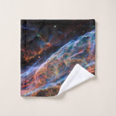Veil Nebula Supernova Reste Télescope Hubble (Gant de toilette)