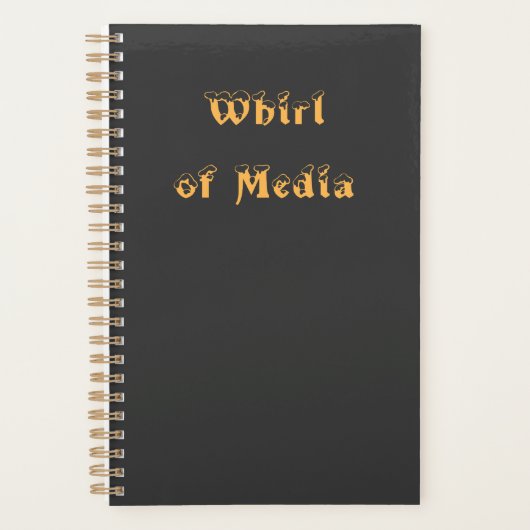 Veil of Noise Planner – Whirl of Media (Devant)