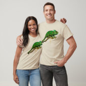 Veiled Chameleon Waterverf Reptile T-shirt (Unisex)