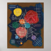 Veiled Glow, Kandinsky 1928 Poster (Voorkant)