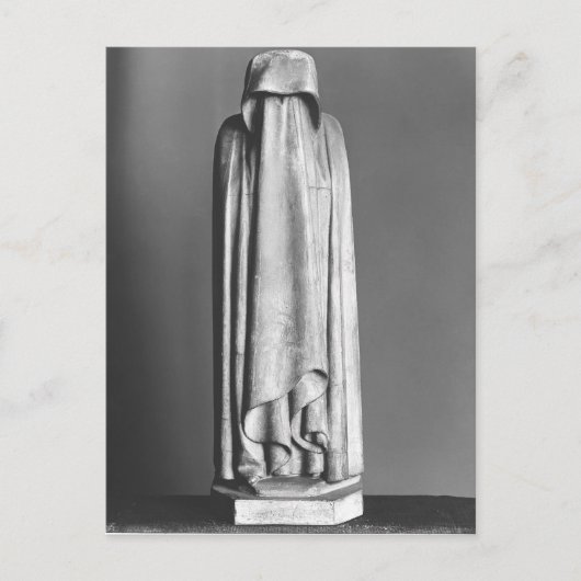 Veiled Mourner Briefkaart (Voorkant)