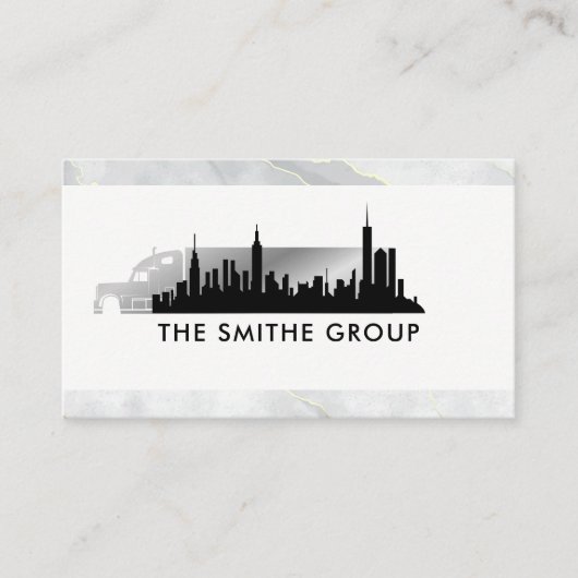 Veilen | City Skyline Visitekaartje (Voorkant)