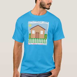 Veilig huis Gedemilitariseerde zone redt de kinder T-shirt