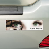 Veilig rijden bumpersticker (Op auto)