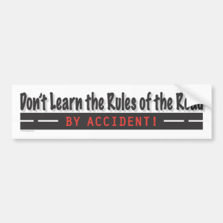 Veilig Rijden Bumpersticker