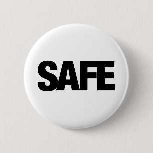 Veilig Ronde Button 5,7 Cm