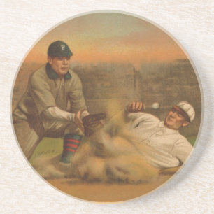 Veilig voor derden zandsteen onderzetter