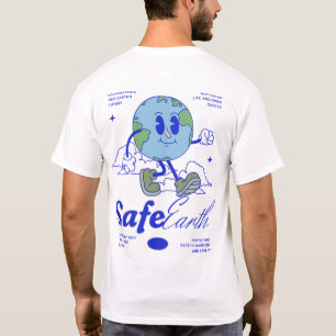 veilige aarde t-shirt