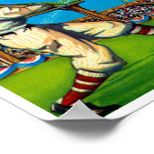 Veilige Lable Art Poster (Hoek)