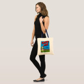 Veilige Lable Art Tote Bag (Voorkant (model))