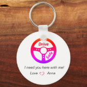 Veilige persoonlijke Sleutelhanger voor drive (Voorkant)