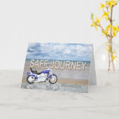 Veilige reiskaart met een motorfiets kaart (Gele Bloem)