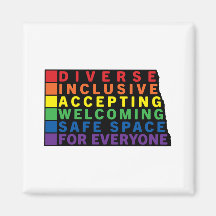 Veilige ruimte in North Dakota (zwart) LGBTQ