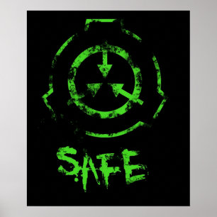 Veilige SCP-fundering Poster