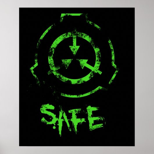 Veilige SCP-fundering Poster (Voorkant)