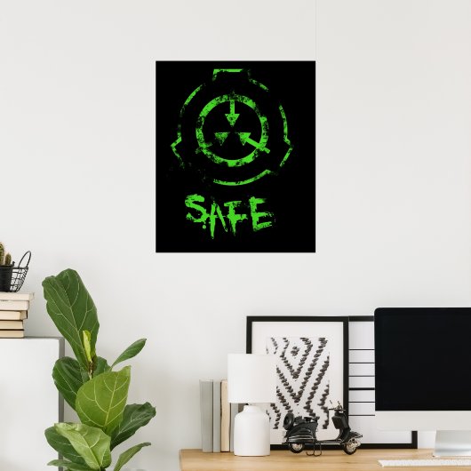 Veilige SCP-fundering Poster (Thuiskantoor)