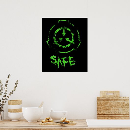 Veilige SCP-fundering Poster (Keuken)