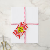 veiligheid eerst cadeaulabel (Met Touw)