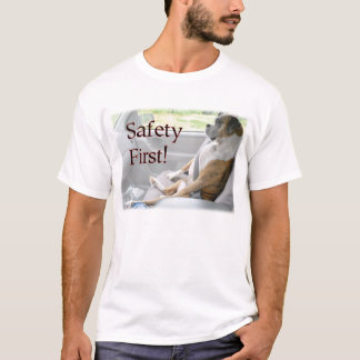 Veiligheid eerst! t-shirt