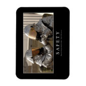 Veiligheid: Inspirerend prijsopgave Magneet (Verticaal)