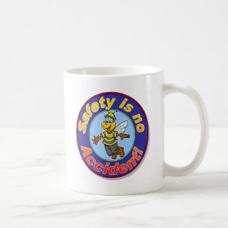 Veiligheid is geen ongeval. koffiemok