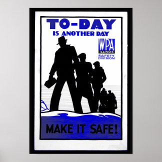 Veiligheid op de werkplek poster