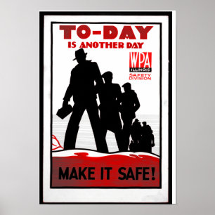 Veiligheid op de Werkplek Poster