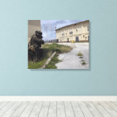 Veiligheid op zee canvas afdruk (Insitu (Houten vloer))