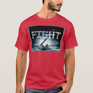 VEILIGHEID op zwart T-shirt